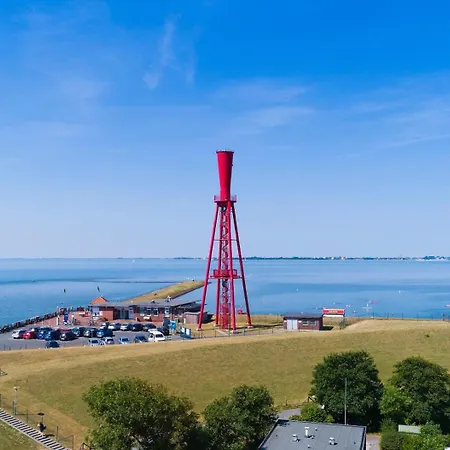 Haus Deichkieker - Mit Infrarotsauna, Garten Und Dachterrasse * Tossens
