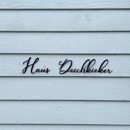 Haus Deichkieker - An Den Puetten 15a Feriehus *